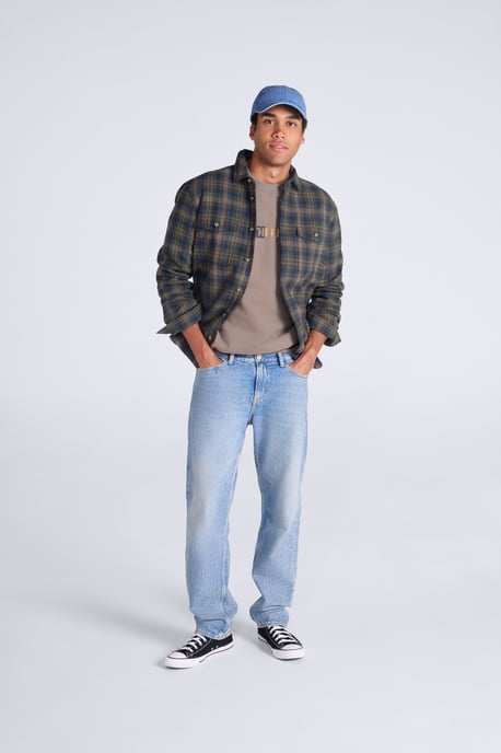 'Seth' Men's Fleece Bonded Shacket Comfy Warm Jacket - Image 2