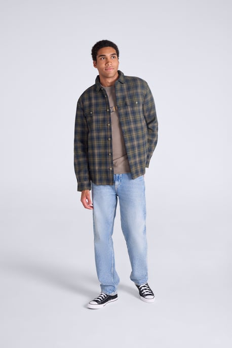'Seth' Men's Fleece Bonded Shacket Comfy Warm Jacket - Image 5