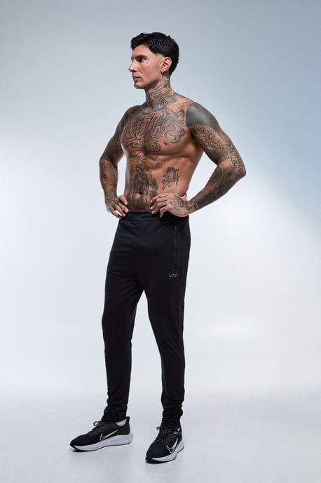Tall 2 Pack Man Active Gym Essentials Stretch Tapered Jogger - Image 4