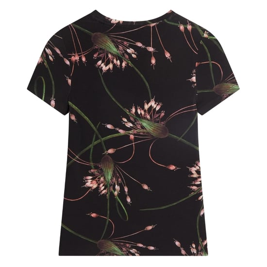 Ted Baker Lexiii Printed Fitted Black T-shirt - Image 2