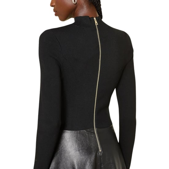 Ted Baker Midi-jurk Met Rok Van Imitatieleer - Image 2