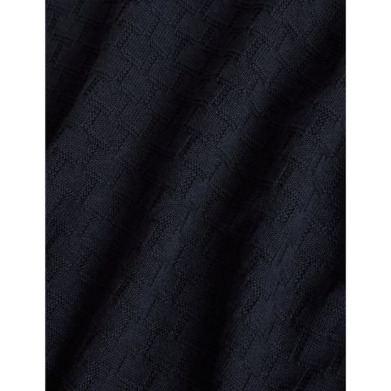 Ted Baker Sainsy T Stitch Navy Crew Neck Jumper - Image 6