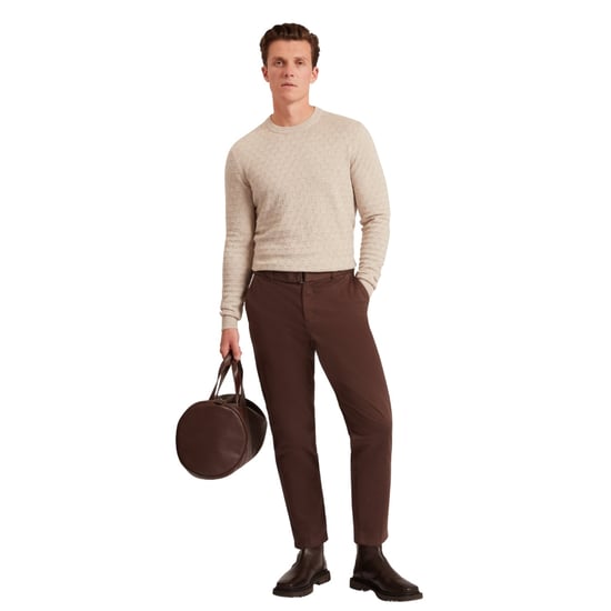 Ted Baker Sainsy T-sömnad Rund Halsringning I Naturlig Färg - Image 4