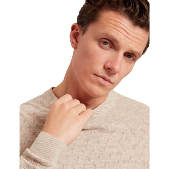 Ted Baker Sainsy T-sömnad Rund Halsringning I Naturlig Färg - Image 5
