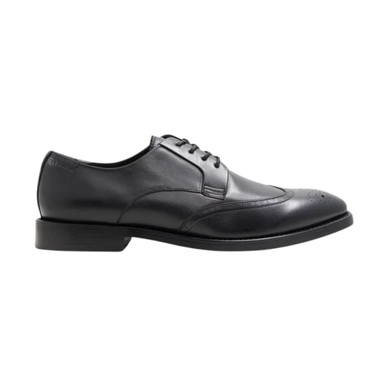 Ted Baker Hacknie Wing Tip Black Dress Shoe - Image 1