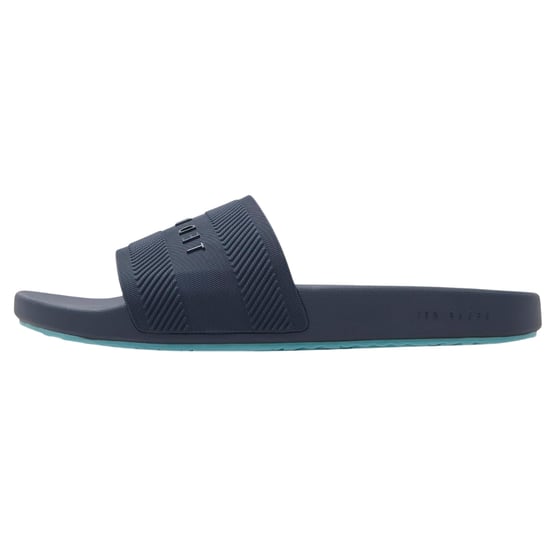 Ted Baker Seenen Rubber Pool Navy Slides - Image 1