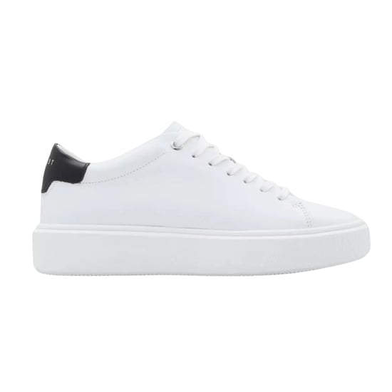 Ted Baker Lorieee Smooth Leather White Trainers - Image 1
