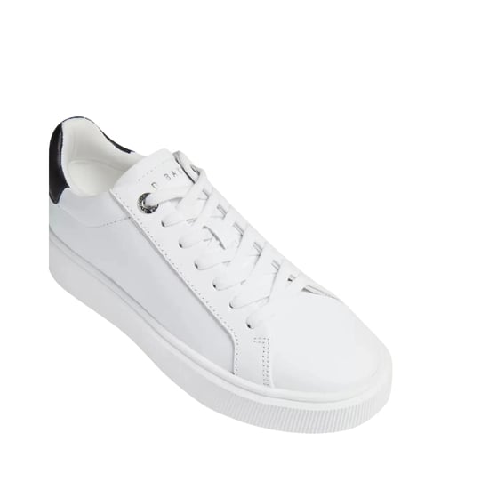 Ted Baker Lorieee Smooth Leather White Trainers - Image 4