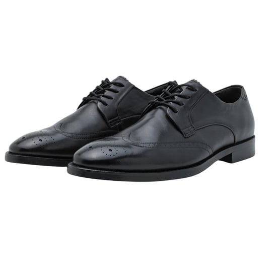Ted Baker Hackney Wing Toe Brogue Detail Zwarte Schoenen - Image 2