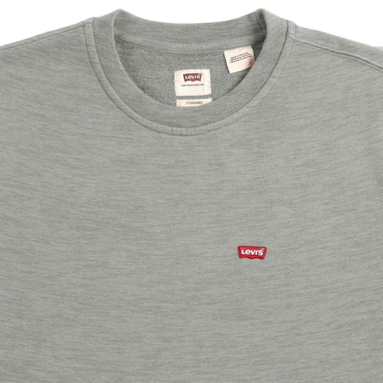 Levi's Nieuwe Original Duurzame Crew Neck Sweatshirt - Grijs Heather - Image 3