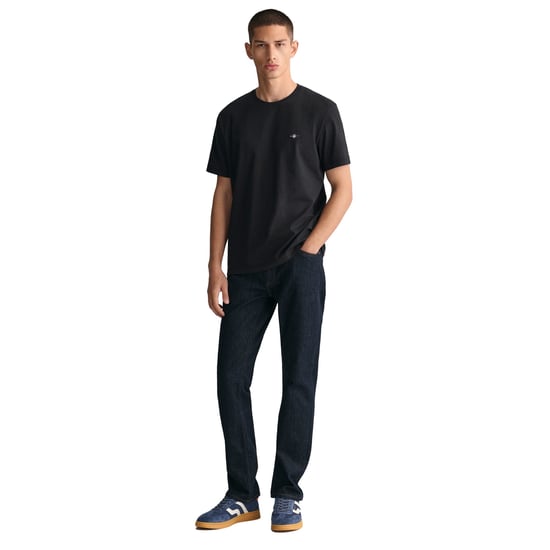 GANT Mens Regular Fit Short Sleeve Shield Logo T-Shirt - Image 5