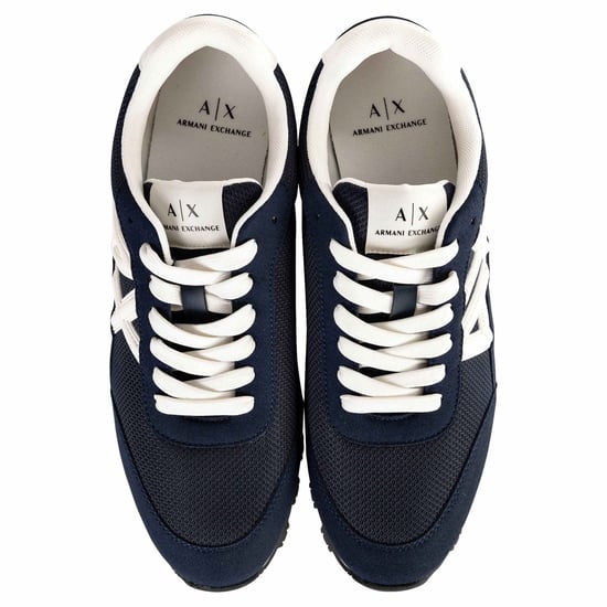 Armani Exchange Herr Retro AX Sneakers - Image 5