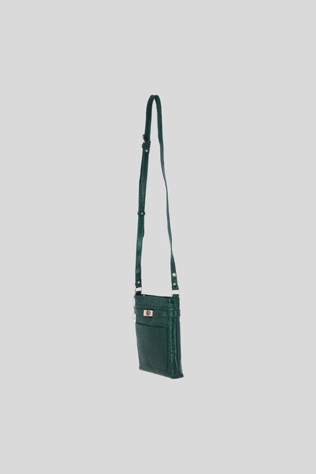 Real Leather Crossbody Bag with Adjustable Strap - Image 3