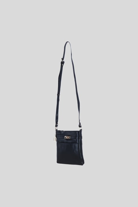 Real Leather Crossbody Bag with Adjustable Strap - Image 3