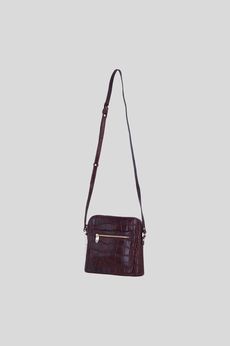 Genuine Leather Crossbody Bag with Adjustable Strap - Image 3