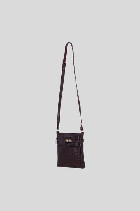 Real Leather Crossbody Bag with Adjustable Strap - Image 3