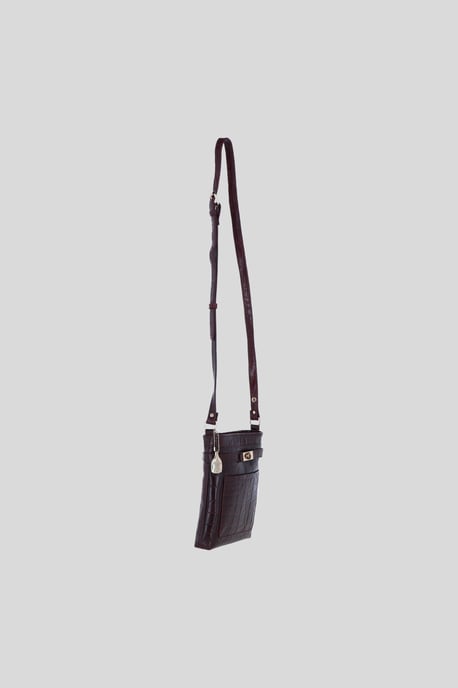Real Leather Crossbody Bag with Adjustable Strap - Image 5