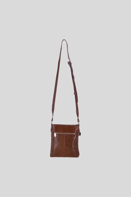 Real Leather Crossbody Bag with Adjustable Strap - Image 4