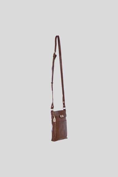 Real Leather Crossbody Bag with Adjustable Strap - Image 5