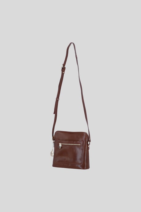 Genuine Leather Crossbody Bag with Adjustable Strap - Image 3