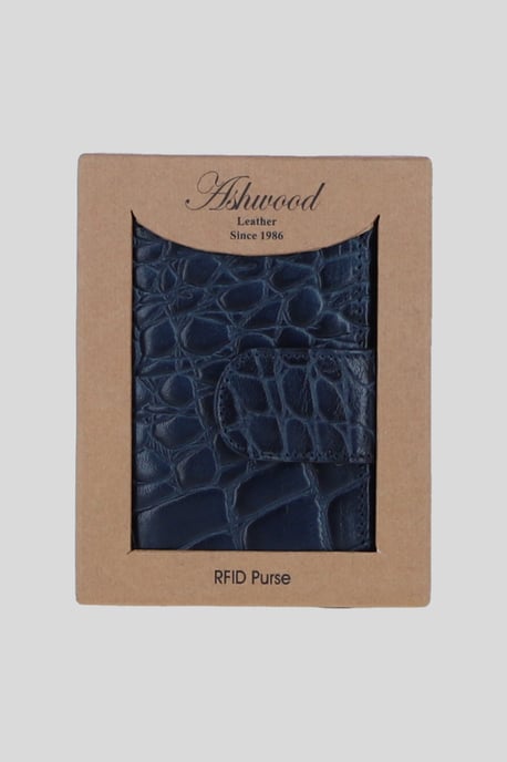 Real Leather RFID Protected Trifold Purse - Image 2