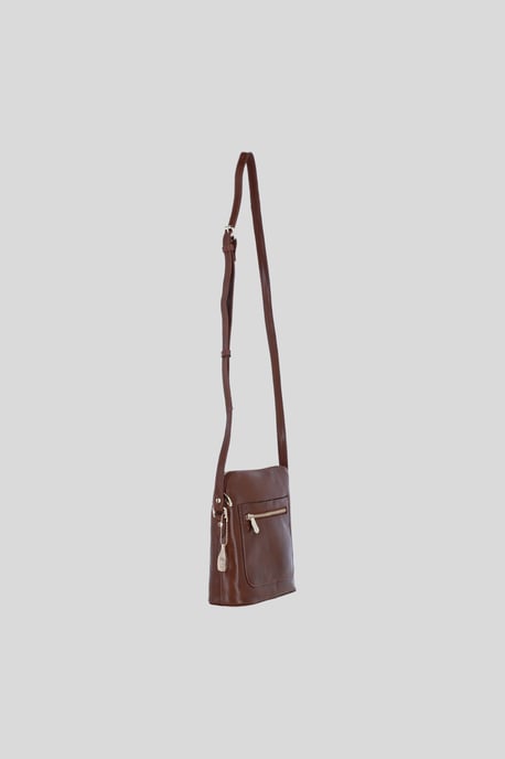 Genuine Leather Crossbody Bag with Adjustable Strap - Image 5