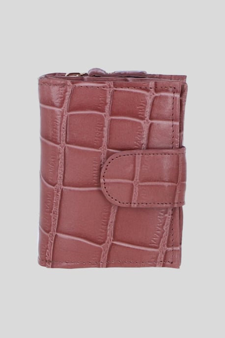 Real Leather RFID Protected Trifold Purse - Image 1