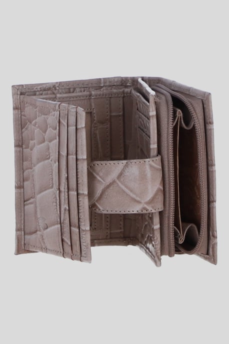 Real Leather RFID Protected Trifold Purse - Image 3