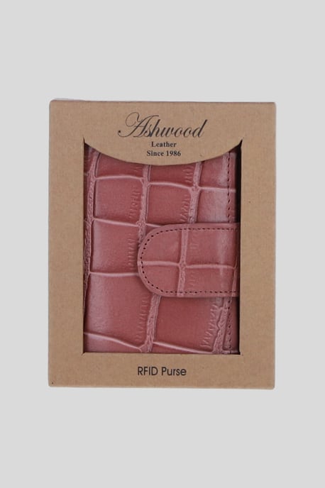 Real Leather RFID Protected Trifold Purse - Image 2