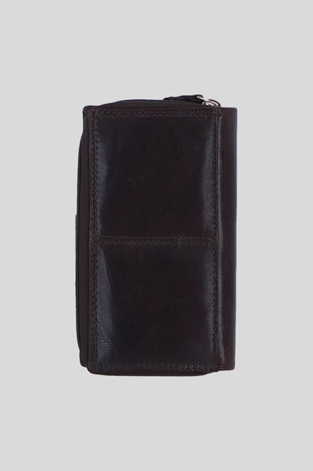 'Ashley' Real Leather Purse with Card Holders and Zip Compartment - Image 3