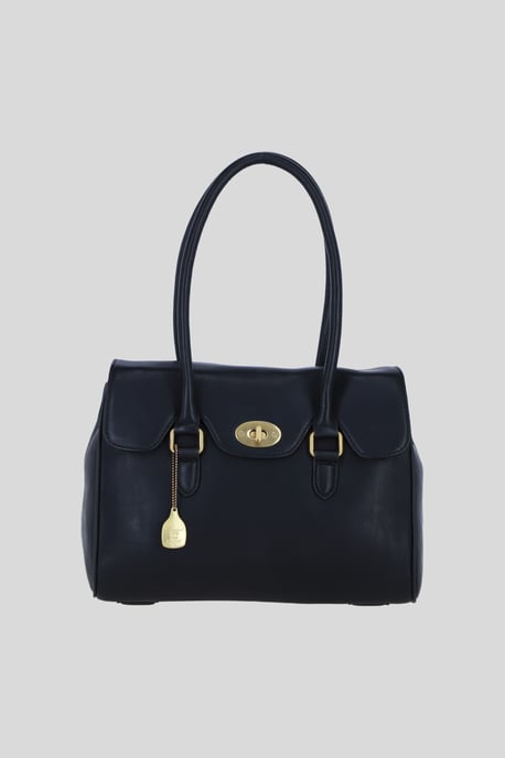 Exquisite Genuine Leather Large Shoulder Bag for Women - Image 1