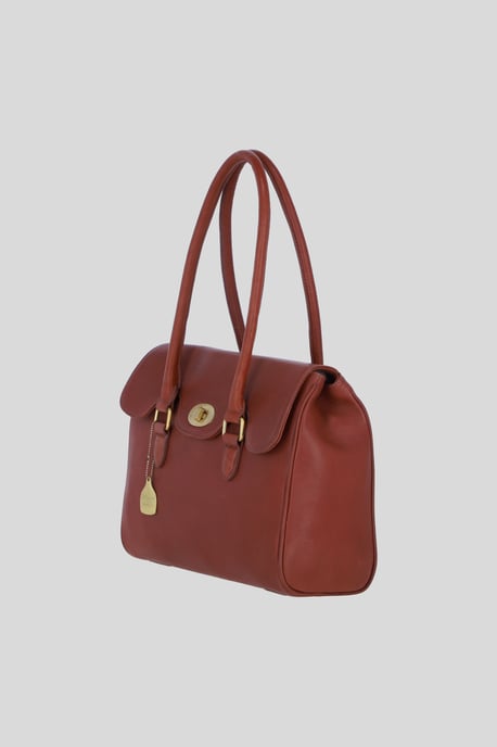 Exquisite Genuine Leather Large Shoulder Bag for Women - Image 2
