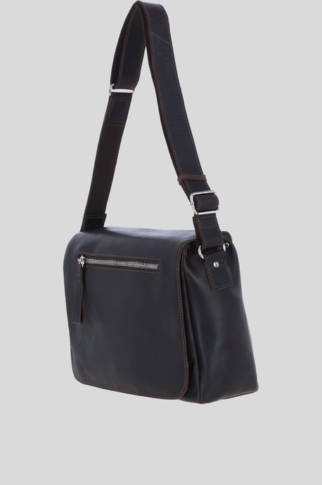 Real Leather Laptop Messenger Bag - Image 3