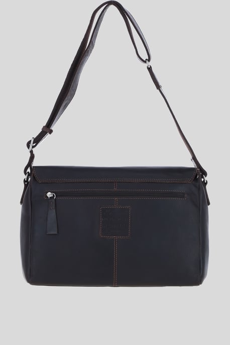 Real Leather Laptop Messenger Bag - Image 4