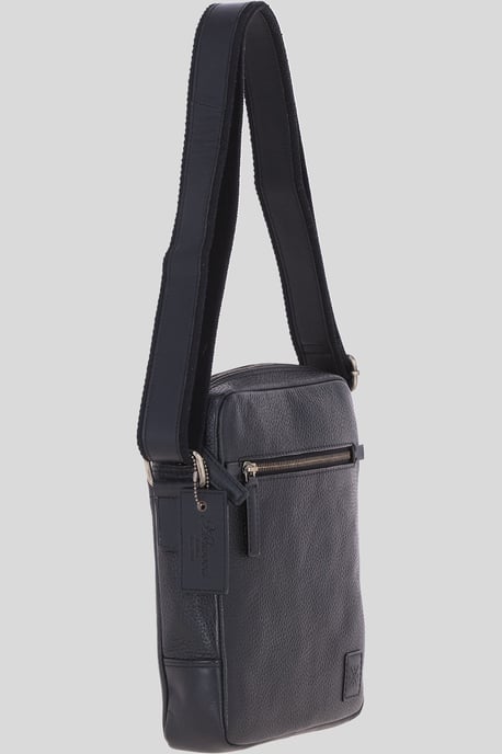 'Logan' Real Leather Messenger Bag - Image 5