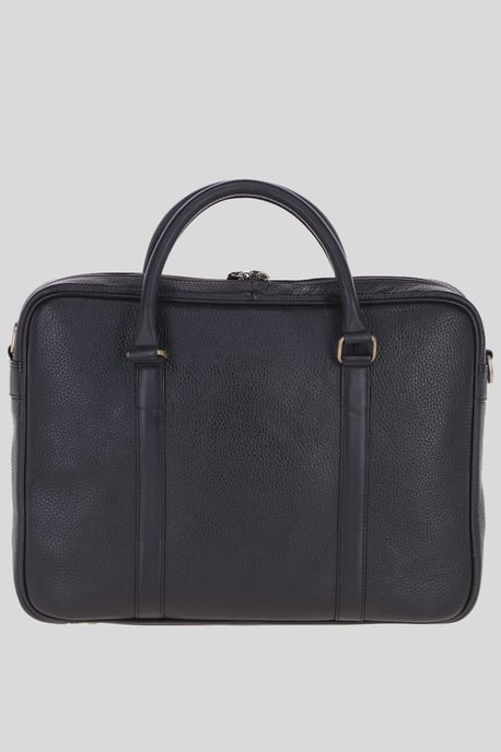 'Joe' Real Leather Laptop Messenger Bag - Image 3