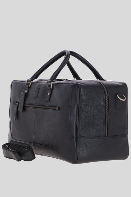 'Calvin' Real Leather Holdall Weekend Bag - Image 2
