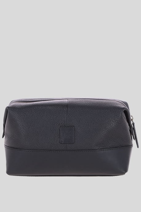 'Milo' Real Leather Washbag - Image 1