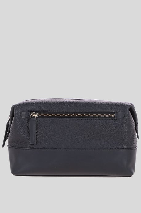 'Milo' Real Leather Washbag - Image 3