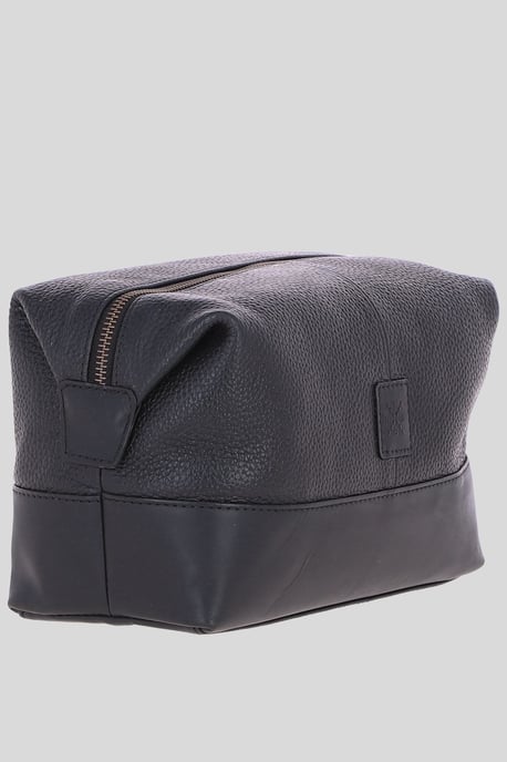 'Milo' Real Leather Washbag - Image 4