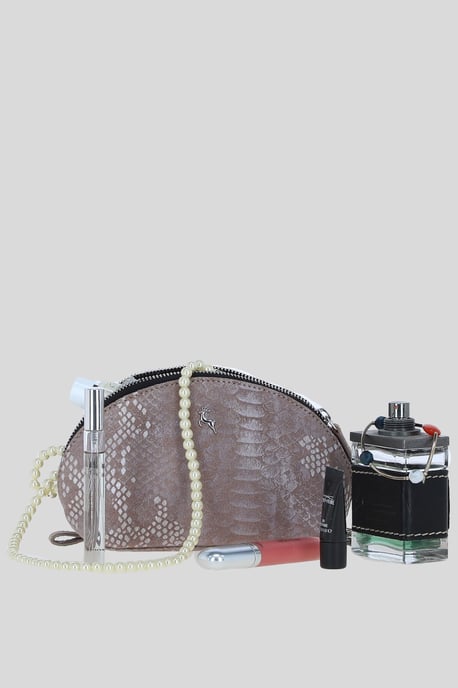 'Philippa' Real Leather Makeup Bag - Image 2