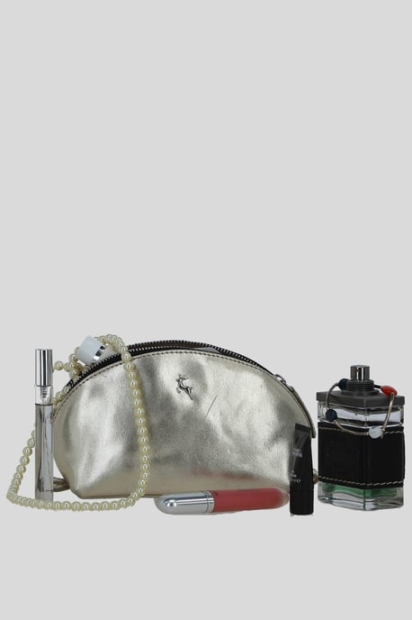 'Philippa' Real Leather Makeup Bag - Image 2