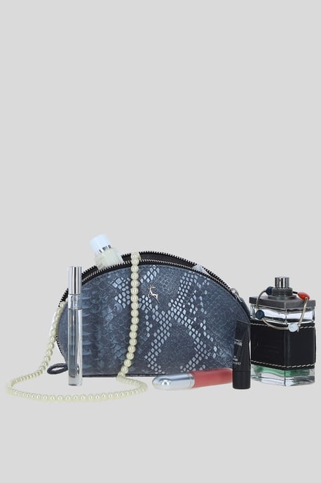 'Philippa' Real Leather Makeup Bag - Image 2