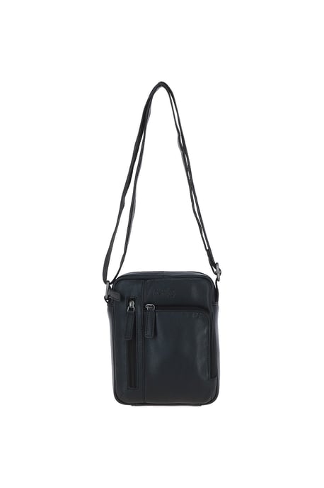 'Madrid' Compact Travel Messenger Bag With Multiple Zip Pockets And Adjustable Strap - Image 2