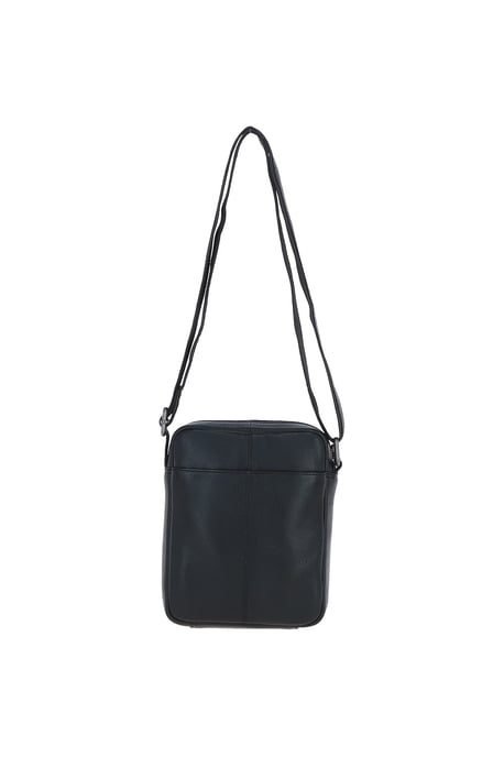 'Madrid' Compact Travel Messenger Bag With Multiple Zip Pockets And Adjustable Strap - Image 4