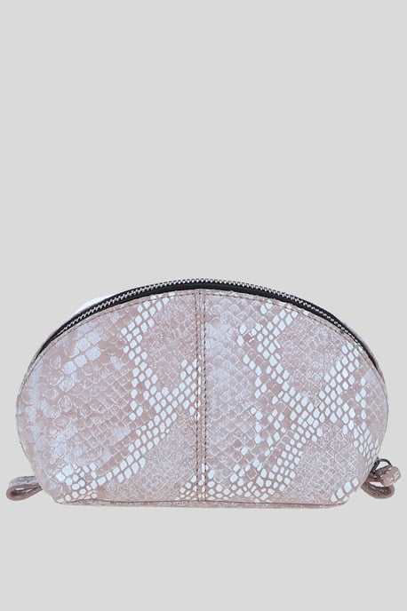 'Philippa' Real Leather Makeup Bag - Image 3