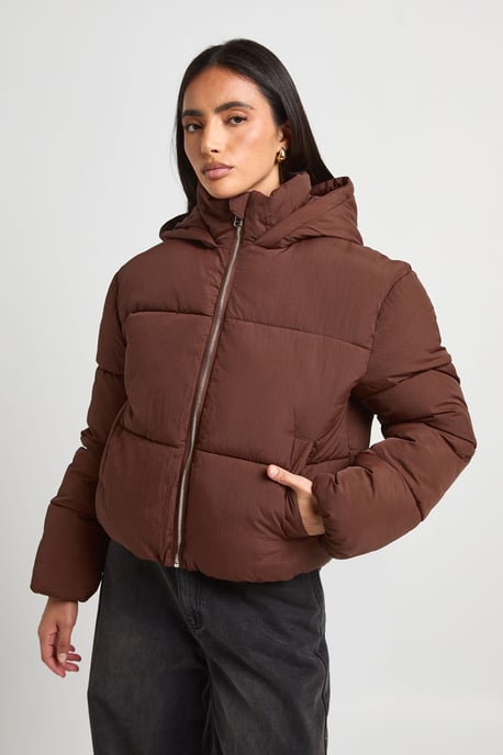 Hooded Puffer Jacket - Image 1