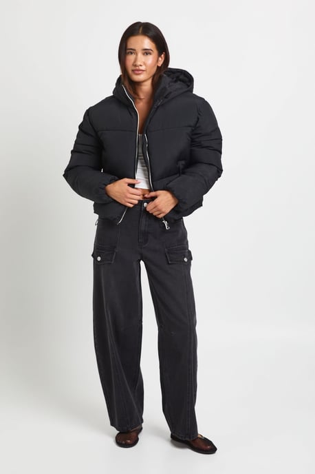 Hooded Puffer Jacket - Image 3