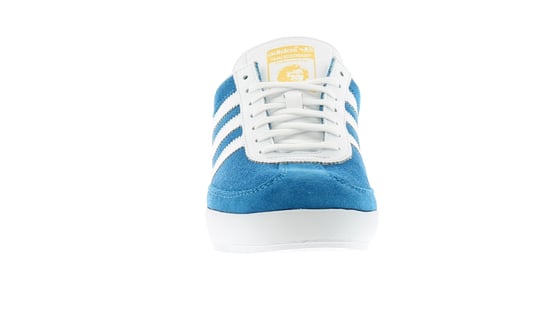 New Mens/Gents Blue/White Adidas Originals Beckenbauer Trainers - Image 2