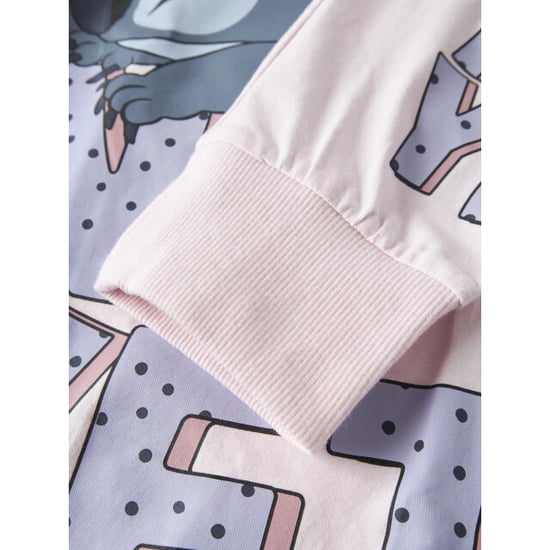 Name It Meisjes lange pyjama set nkfanda stitch - Image 4
